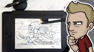 NEW Wacom Intuos Pro PAPER EDITION Gimmick or Godsend Unboxing amp Review [upl. by Laurens]