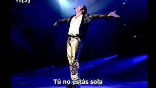 Michael Jackson  You are not alone Live HD Subtitulado español HQ [upl. by Laicram994]