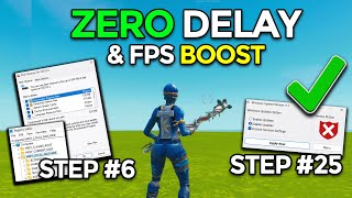 25 PC Tweaks for Better FPS amp ZERO Delay 🔧 [upl. by Yebot454]