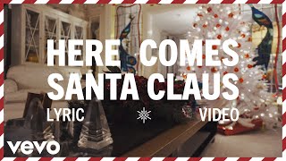 Elvis Presley  Here Comes Santa Claus Right Down Santa Claus Lane Official Lyric Video [upl. by Puna]