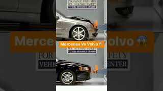 Mercedes Vs Volvo Crash Test [upl. by Minardi]