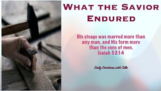 What the Savior Endured  Isaiah 5214  Daily Devotion  Pastor Joseph Prince devotional [upl. by Mccormick]