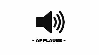 Applause  Sound Effect [upl. by Romeo331]