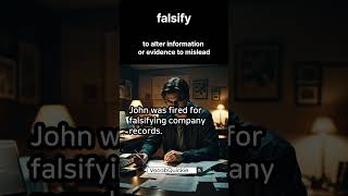 falsify englishvocabulary history education vocabulary vocab [upl. by Vescuso568]