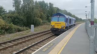 66005 leaves Platform 3 at Chesterfield [upl. by Marchese945]