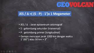 Menghitung Episentrum Gempa [upl. by Odlanir]