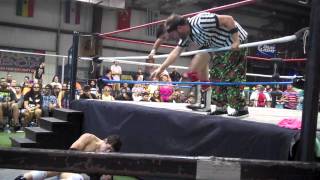 FanCAM Sammy Guevara vs Joey Spector [upl. by Bertina]