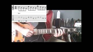 John Coltrane Tetrachords 5321 with Economy Picking Lick with tabs  DPs Guitar Encyclopedia [upl. by Zandt]