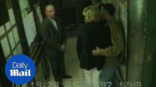 Princess Diana and Dodi AlFayed leave hotel on night they died  Daily Mail [upl. by Noryk]