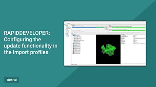 RapidDeveloper Tutorial Configuring the update functionality in the import profiles [upl. by Heiner]