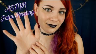 ASMR Reading Your Palms 💜  Soft Spoken Personal Attention RP [upl. by Davidde]