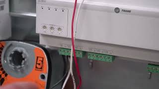 UC600  Wiring a Belimo Actuator [upl. by Eecats]