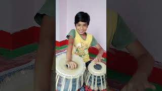 Kajarare song tabla cover Kavyansh sahu short tabla music reels trending [upl. by Adnoma892]