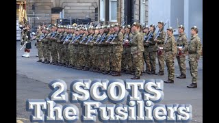 2 SCOTS The Royal Highland Fusiliers  March on The Colours [upl. by Lemaceon]