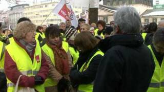 Warnstreiks vor dritter Tarifrunde im Öffentlichen Dienst [upl. by Lenoyl]