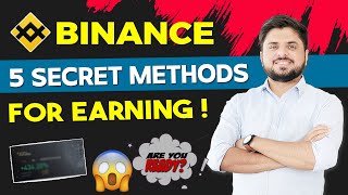 Binance Earning 5 Secret Methods  Binance Trading For Beginners  Online Earning Tricks [upl. by Burty798]