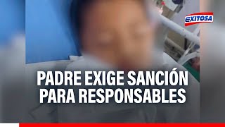 🔴🔵Padre de menor con aguja en el cerebro exige sancionar a responsables de negligencia médica [upl. by Hearn]