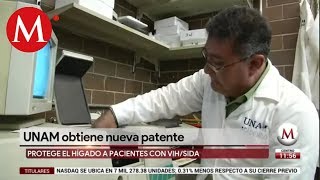 UNAM obtiene nueva patente para proteger el hígado en pacientes con VIH [upl. by Dnalor]