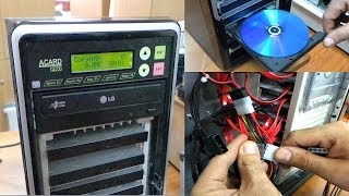 How to build a custom CDDVD Duplicator with an Acard ARS controller [upl. by Dey]