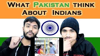 Indian reaction on What PAKISTAN Think About INDIANS  Swaggy d [upl. by Rafaelle]