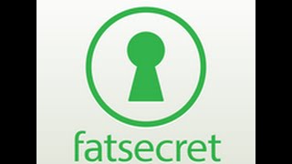 Aplicativo FatSecret Tutorial [upl. by Wendi389]