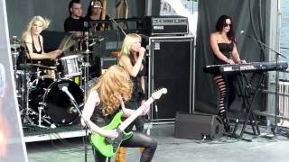 Femme Fatale  Cradles Rockin  Monsters of Rock Cruise 2013 [upl. by Zetra]