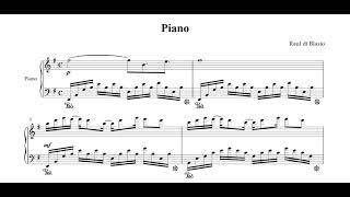 Raul di Blasio  Piano Sheet music [upl. by Zanas]