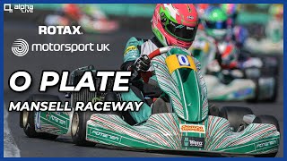 Rotax O Plate  Mansell Raceway  Motorsport UK [upl. by Daus]