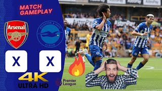 FIFA 24  Arsenal Vs Brighton amp Hove Albion  Premier League 2425 Full Match  PS5™ 4K60 [upl. by Enirtak]