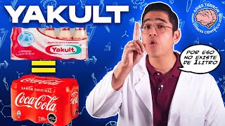 NUTRIÓLOGO analiza el YAKULT ¡CUIDADO con ESTO 😱 [upl. by Cheng]