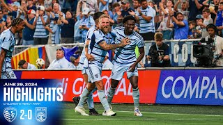 HIGHLIGHTS Sporting KC 2  0 Austin FC [upl. by Manno]