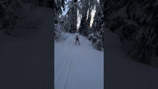 Kevin Bolger chasing winter thrills on Salomon nordic skis [upl. by Wellington]