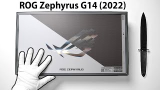 ROG Zephyrus G14 2022 Gaming Laptop Unboxing  Gameplay [upl. by Guise]