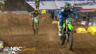 2023 Supercross Round 15 in Nashville  EXTENDED HIGHLIGHTS  42923  Motorsports on NBC [upl. by Amihc]