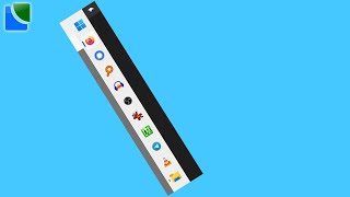 Taskleiste vertikal in Windows 11 [upl. by Maximilien]