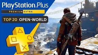 Top 20 Open World Games on PlayStation Plus Extra  JANUARY 2024 [upl. by Anada]