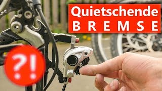 Quietschende Fahrradbremse  Das hilft wirklich Ausführlicher Workshop [upl. by Iak908]