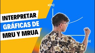 MRU Y MRUA  PROBLEMA con GRÁFICAS posición  tiempo [upl. by Rosa]