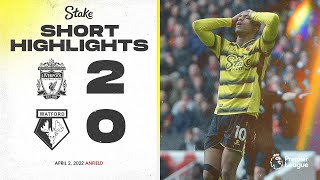 Liverpool 20 Watford  Premier League Highlights [upl. by Rovit]