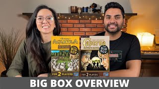 Agricola All Creatures Big and Small amp Caverna Cave vs Cave Big Boxes Overview [upl. by Nohs]