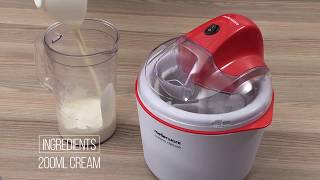 Mellerware Crema Deluxe Ice Cream Maker [upl. by Ecirtnahs]