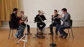 Gaudete Brass  Fanfare for ABQ  Joan Tower [upl. by Dannel276]