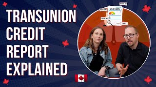 TransUnion Credit Report Explained Canada [upl. by Hoye]