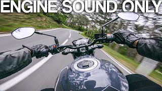 Suzuki SV650 sound RAW Onboard [upl. by Comethuauc439]