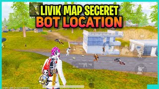 BGMI LIVIK MAP BOT LOCATION  BOT LOCATION LIVIK MAP BGMI  HOW TO FIND BOTS IN LIVIK MAP [upl. by Siegler225]