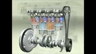 4 Stroke Engine Working Animation [upl. by Maressa579]