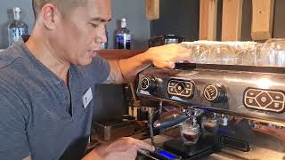 How to calibrate La spaziale S2 espresso machine [upl. by Rhetta432]