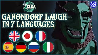 Ganondorf Laugh in Different Languages 😈 French German Italian Japanese Russian Spanish [upl. by Ohl]