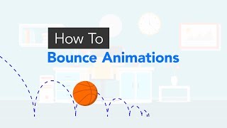 After Effects Tutorial  How to make easy bounce animations BEGINNER [upl. by Eelyah984]