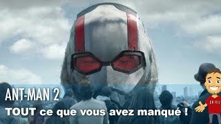 AntMan 2  TOUT ce que vous avez manqué dans le trailer [upl. by Coucher]